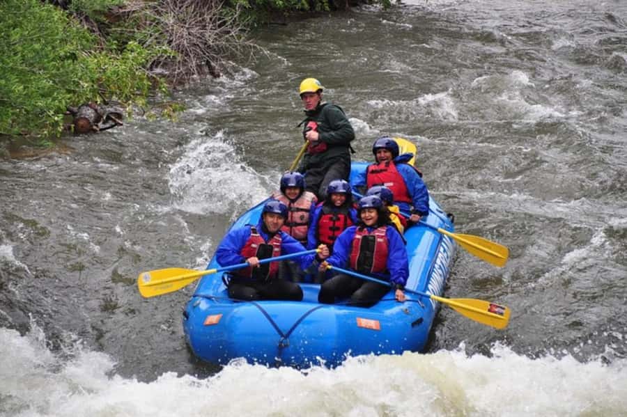 Denver: Middle Clear Creek Beginners Whitewater Rafting - Reading the river through six named rapids