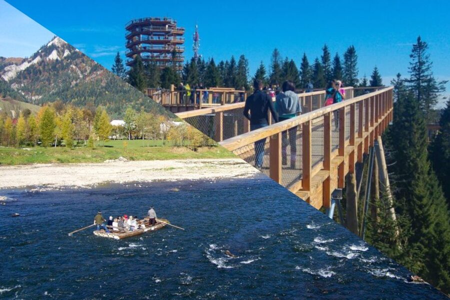 Dunajec River Gorge Rafting and Tree Top Walk from Krakow - Walking above the forest in Bachledova Valley