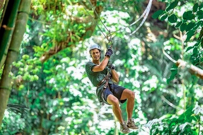 Dunns River Falls, Rafting, Zipline & Horseback from Montego Bay - Four Jamaican adventures in one compressed day