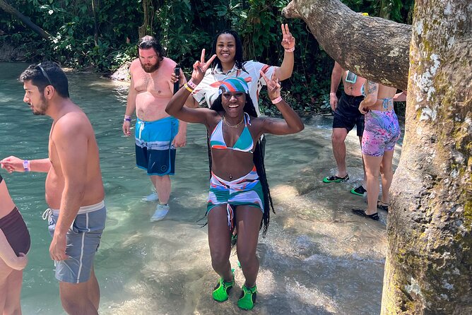 Dunns River Falls, Rafting, Zipline & Horseback from Montego Bay - Dunn’s River Falls and the zipline near Ocho Rios