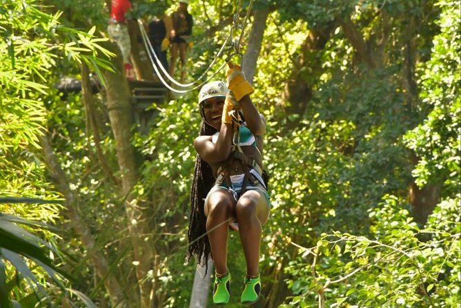 Dunns River Falls, Rafting, Zipline & Horseback from Montego Bay - Horseback riding from land into the Caribbean Sea