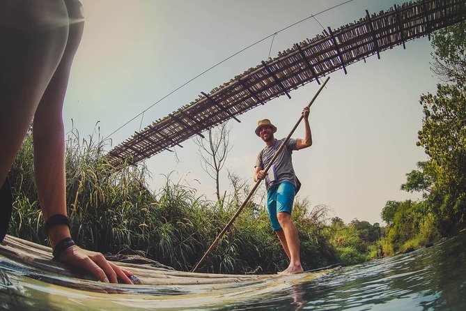 Elephant Sightings , Bamboo Rafting Through The Jungle, Swimming In a Waterfall - What this Chiang Mai jungle day actually offers