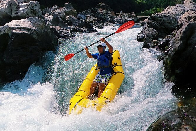 Experience a Packraft Tour Down the Stunning Niyodo River - Cliff jumping and river activities