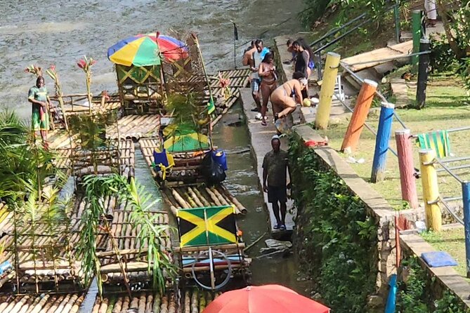 Experience Bambo Rafting on Lethe River with Limestone Massage - A Quiet River Ride Near Montego Bay