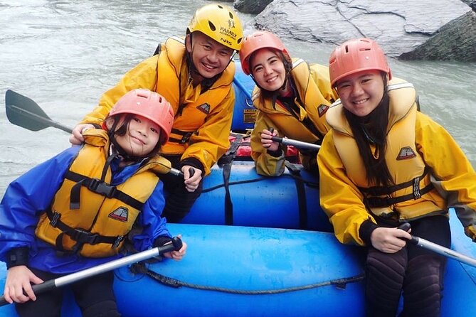 Family Adventures Rafting and Sightseeing Trip in Queenstown - Getting kitted up at the rafting base