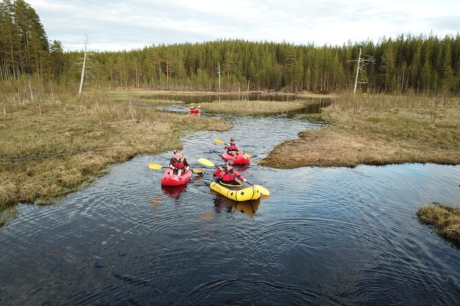 Family Packraft tour in Sälen - Guides and the human side of the day