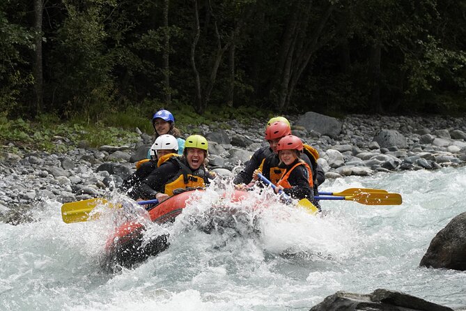 Family Rafting Experience in Engadin - The return to base camp