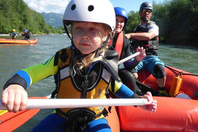 Family rafting Iller - white water rafting level 1 - Why level 1 matters for families