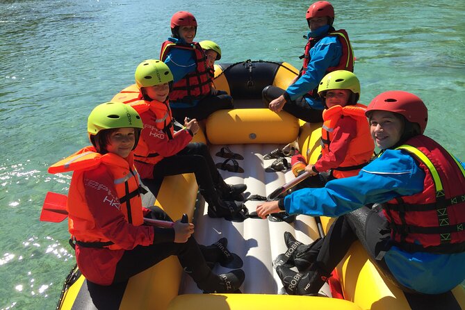 FAMILY RAFTING on Soča river - What the price includes, and what it does not