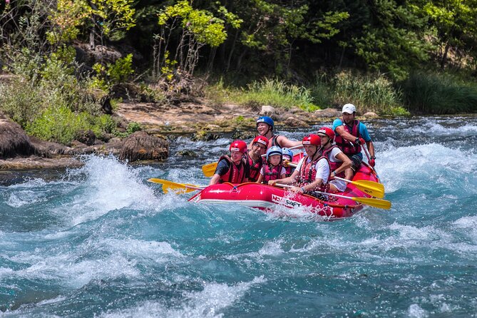 Family Rafting Trip at Köprülü Canyon Incl. Lunch from Side - Four hours on the Köprülü Canyon river
