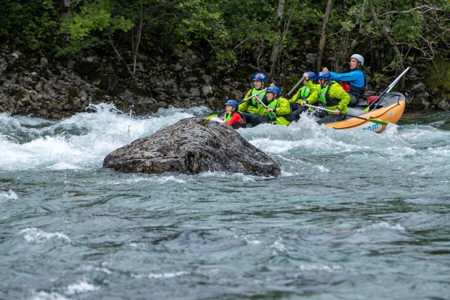 Family Rafting - Voss - A gentle introduction to Voss whitewater