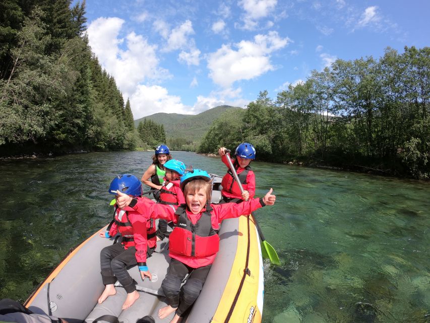 Family Rafting - Voss - Learning the river before you paddle
