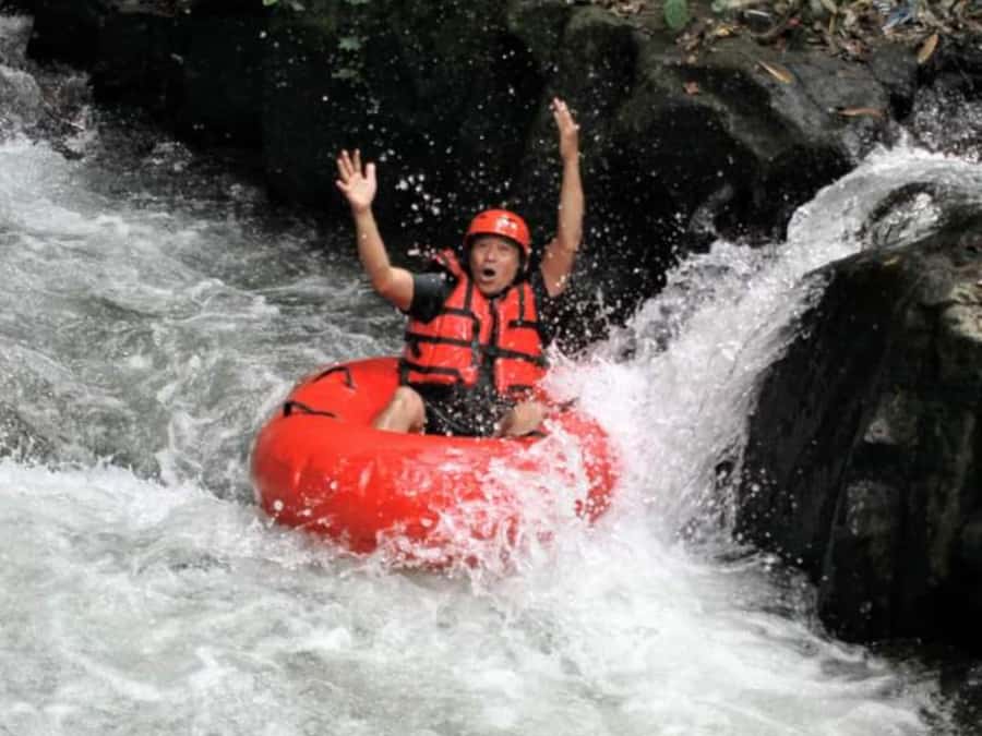 Float & Fun: Bali Wanderlust Whitewater Tubing - What happens before you get wet