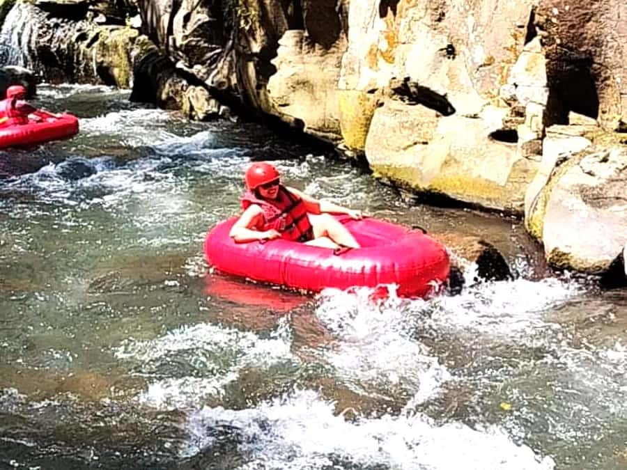 Float & Fun: Bali Wanderlust Whitewater Tubing - The Tampaksiring stop and post-river lunch