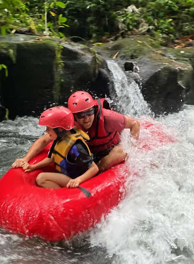 Float & Fun: Bali Wanderlust Whitewater Tubing - The 1.5-hour river section