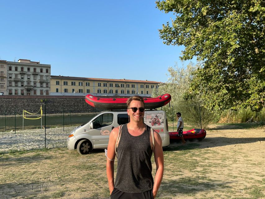 Florence: Ponte Vecchio Rafting Experience with Aperitif - San Niccolò and the first hour on the water