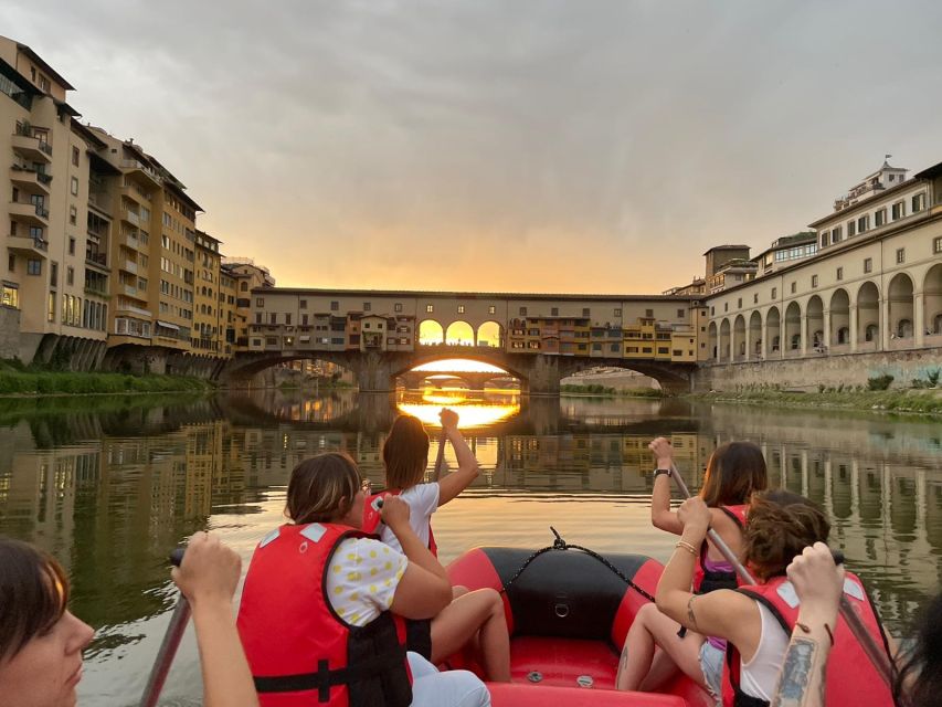 Florence: Pontevecchio Bridge and City Sights Rafting Cruise - Ponte Santa Trinita and Florence’s bridge views