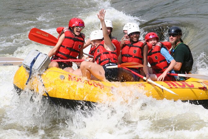 French Broad Whitewater Rafting near Asheville, North Carolina - Key points at a glance