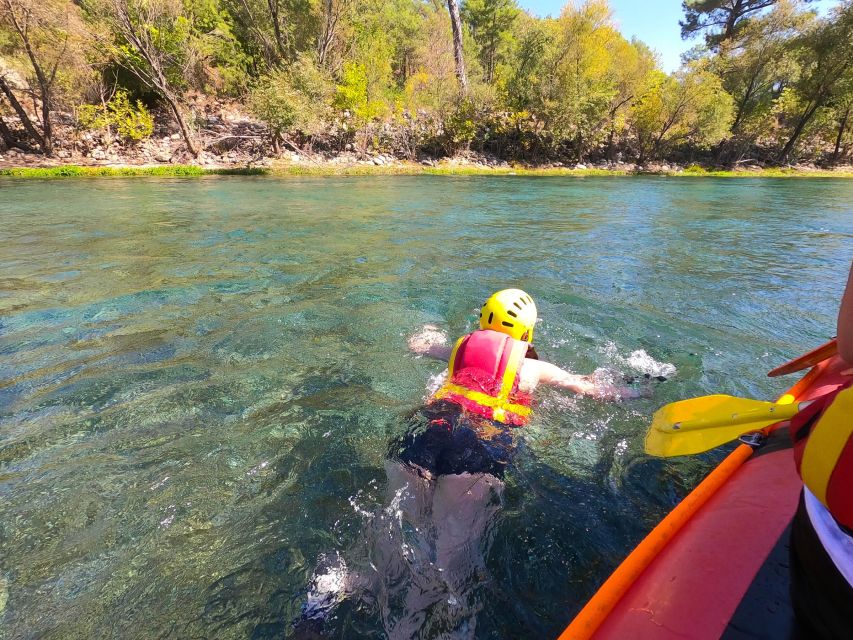 From Antalya: Koprulu Canyon Rafting and Zip Line Adventure - Ziplining above the river
