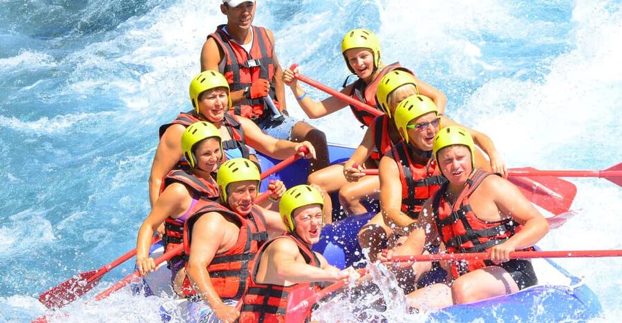 From Antalya: River Rafting in the Köprülü Canyon - Safety briefing, equipment, and raft groups