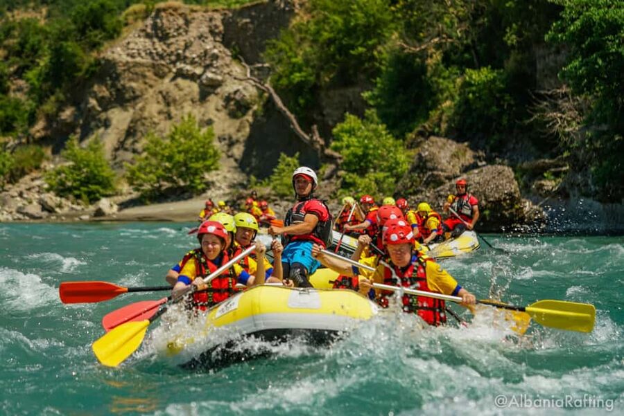 From Berat: Osumi Canyon Rafting, Kayak, & River Tubing Tour - Guides, safety, and service