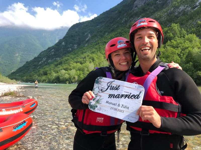 From Bovec: Premium Rafting on Soča River with Photo Service - The 10-minute shuttle and river briefing