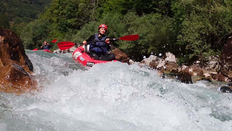 From Bovec: Whitewater kayaking on the Soča River - Who will enjoy this most