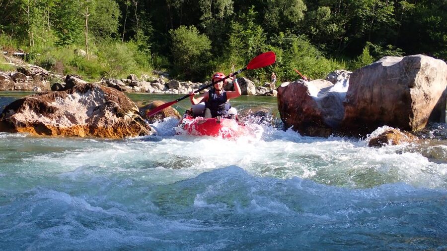From Bovec: Whitewater kayaking on the Soča River - Why the Soča River makes this outing special