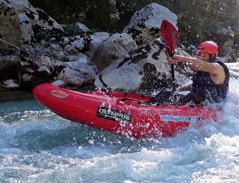 From Bovec: Whitewater kayaking on the Soča River - What the guide adds to the experience