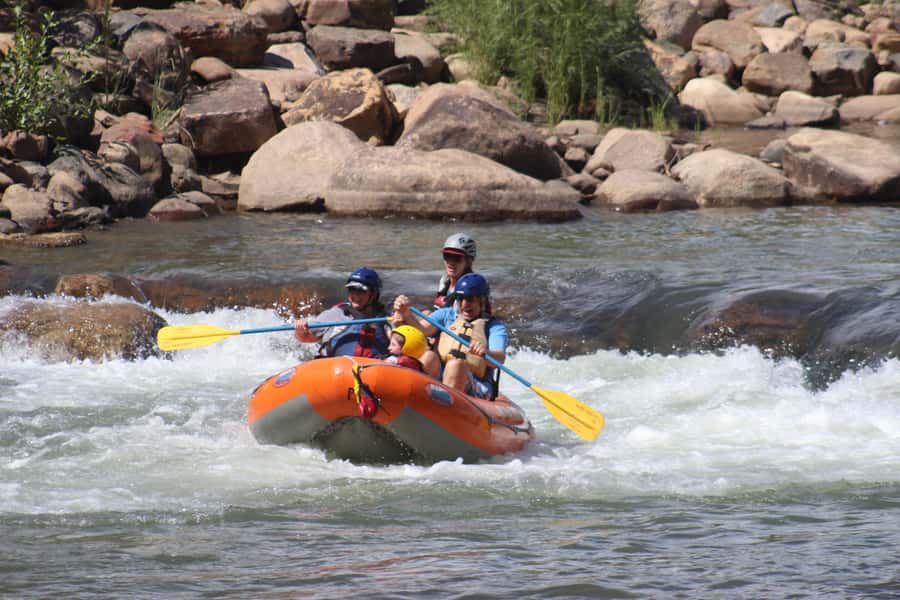 From Durango: Animas River Whitewater Rafting - Getting on the Animas with a professional guide