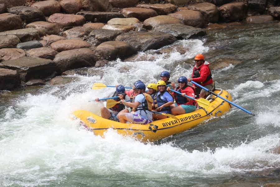 From Durango: Animas River Whitewater Rafting - What the different rapid classes feel like