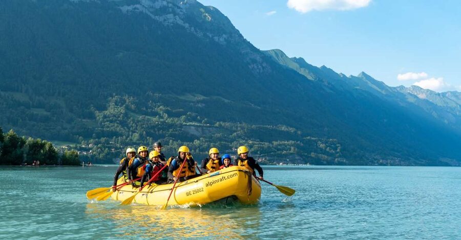From Interlaken: Family Rafting - A Gentle Introduction to Rafting Near Interlaken