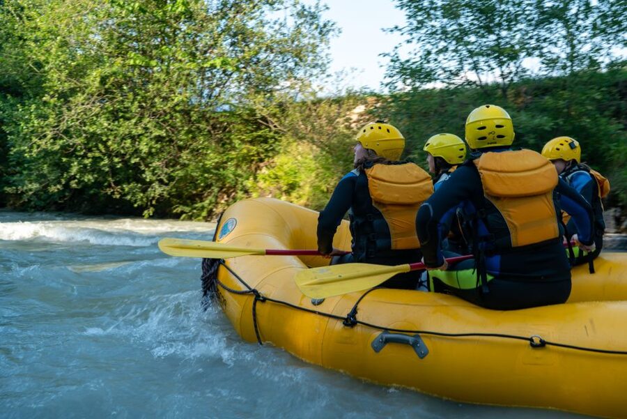 From Interlaken: Family Rafting - Returning to Wilderswil