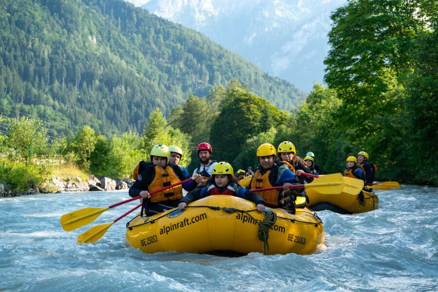 From Interlaken: Family Rafting - Who Will Get the Most From This Trip