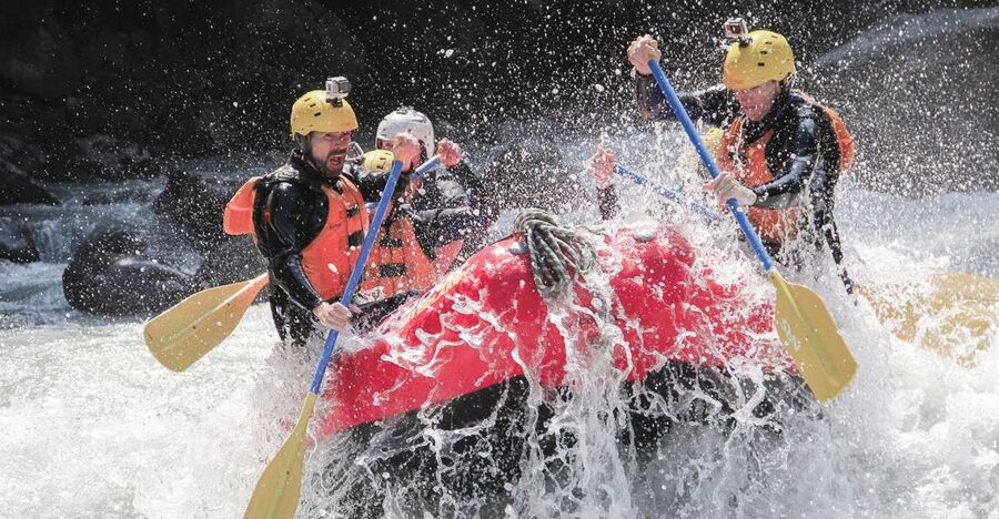 From Interlaken: Lütschine River Whitewater Rafting - Safety first, then the first rapids