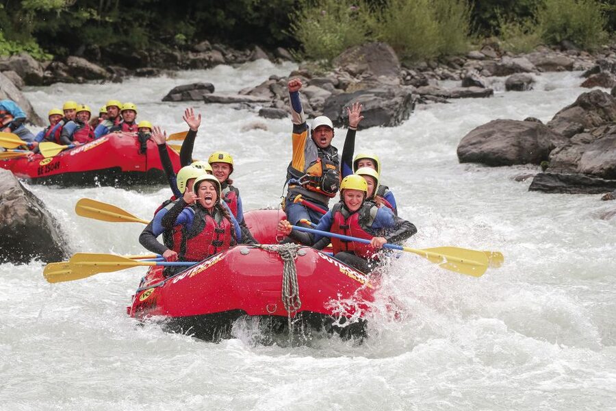 From Interlaken: Lütschine River Whitewater Rafting - How much rafting do you really get?