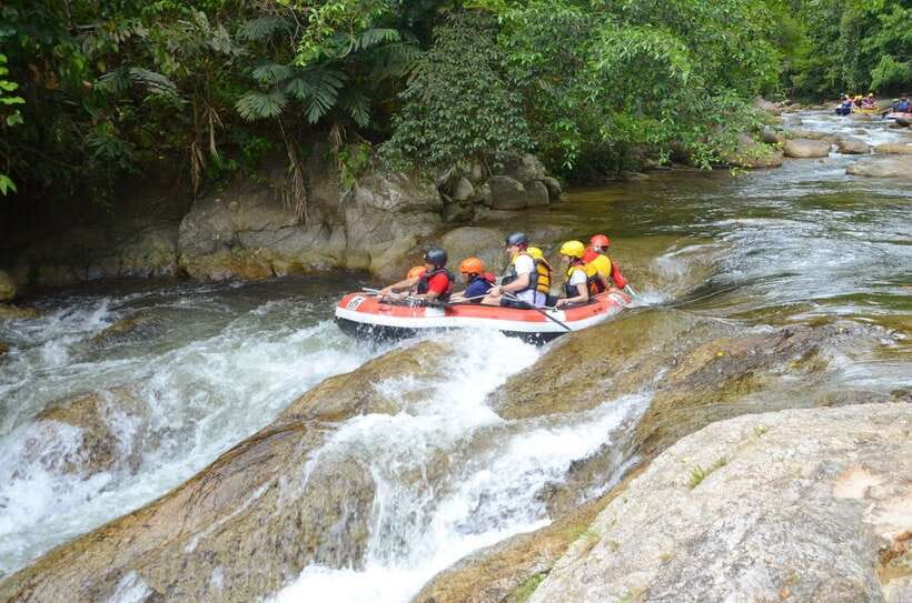 From Kuala Lumpur: Kampar River White Water Rafting - Safety training before the first rapid