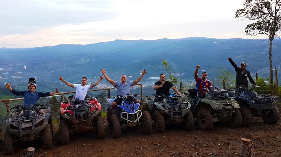 From Medellín: ATV Ride and Rafting Experience Combo Tour - The one-hour ATV ride through rainforest