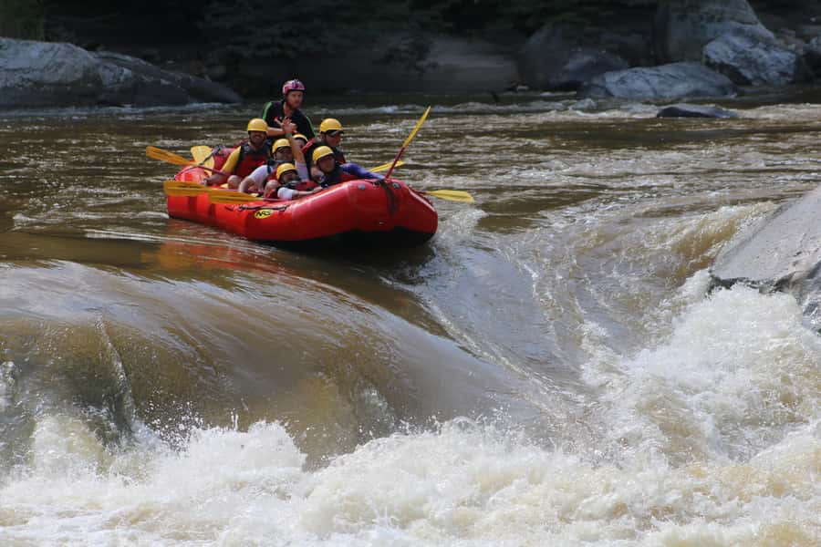 From Medellin: Rafting Experience - Lunch at 2:30 PM, or a quicker return