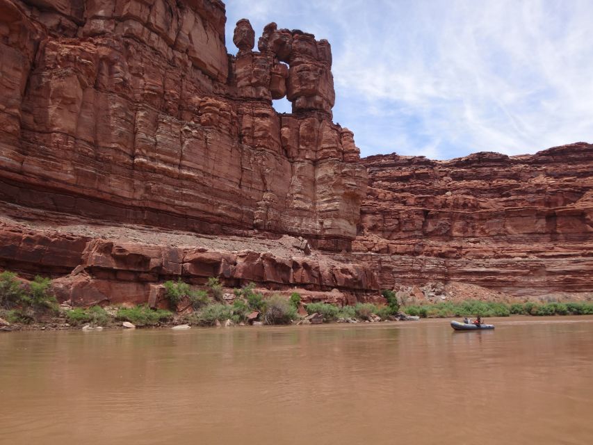 From Moab: Cataract Canyon Whitewater Rafting Experience - Calm water, canyon walls, and time to explore