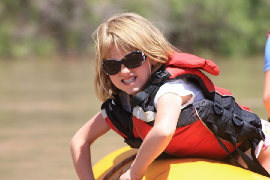 From Moab: Colorado River Guided Rafting Trip - Fisher Towers and Professor Valley from the water