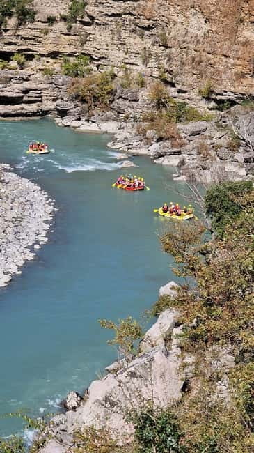 From Permet: Amazing Rafting Experience at Vjosa River - Starting near Funky Bar in Permet