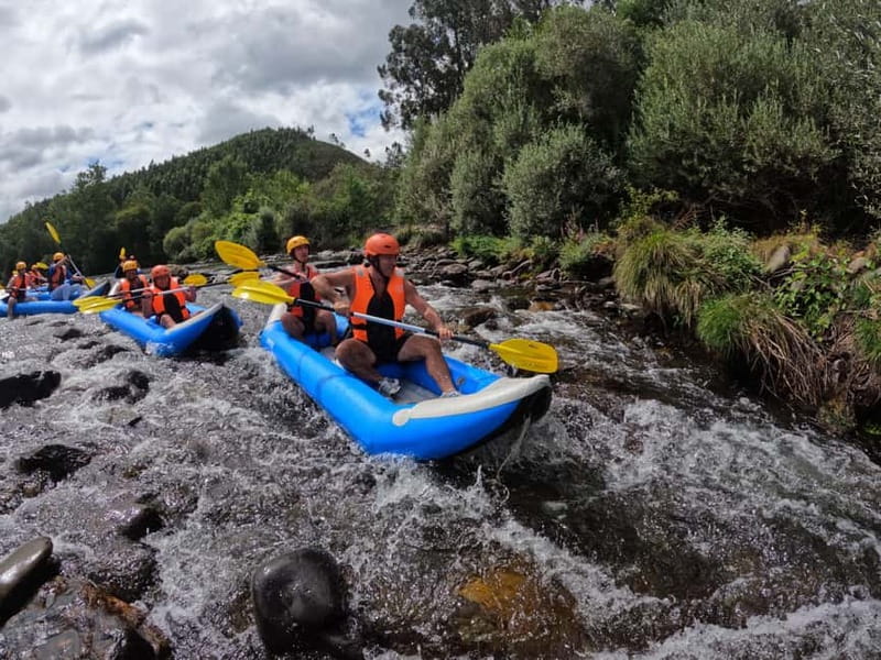 From Porto: Canoe Rafting on the Paiva River - Paradinha and the road into the mountains