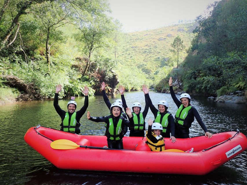 From Porto: Paiva River Canoe Rafting Adventure Tour - Rapids, calm water, and optional jumps