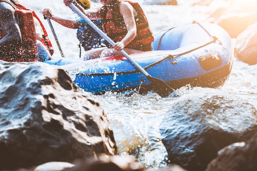 From Santiago: Rafting in the Maipo Canyon - The one-hour whitewater descent