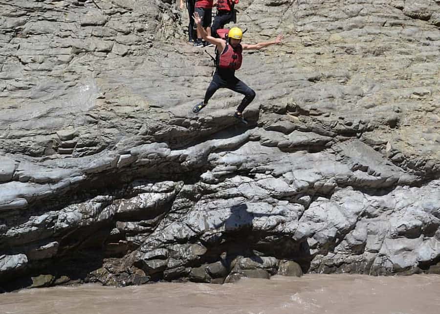From Santiago: Rafting in the Maipo Canyon - The salto de la fe, if conditions allow