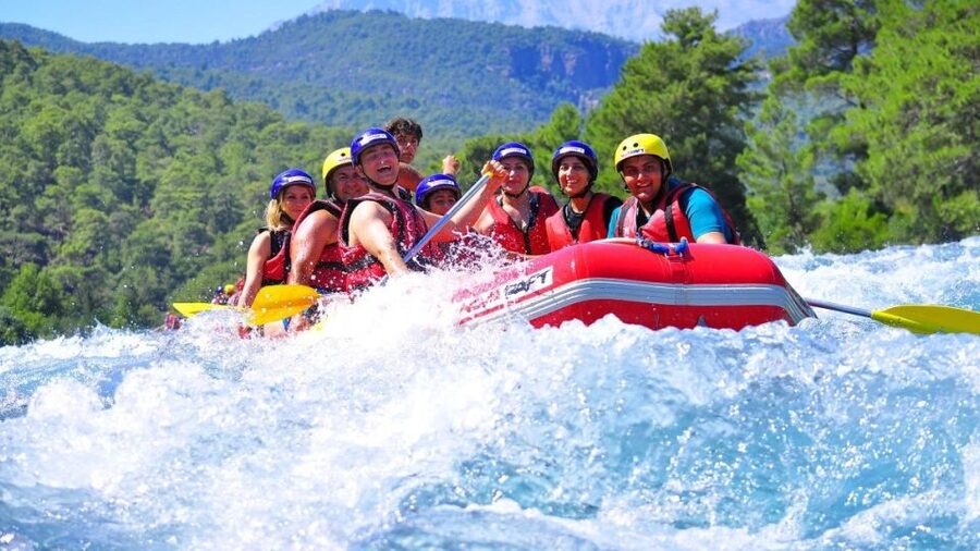 From Side/Alanya/Belek/Kemer/Antalya Rafting Adventure - What the eight-hour day looks like