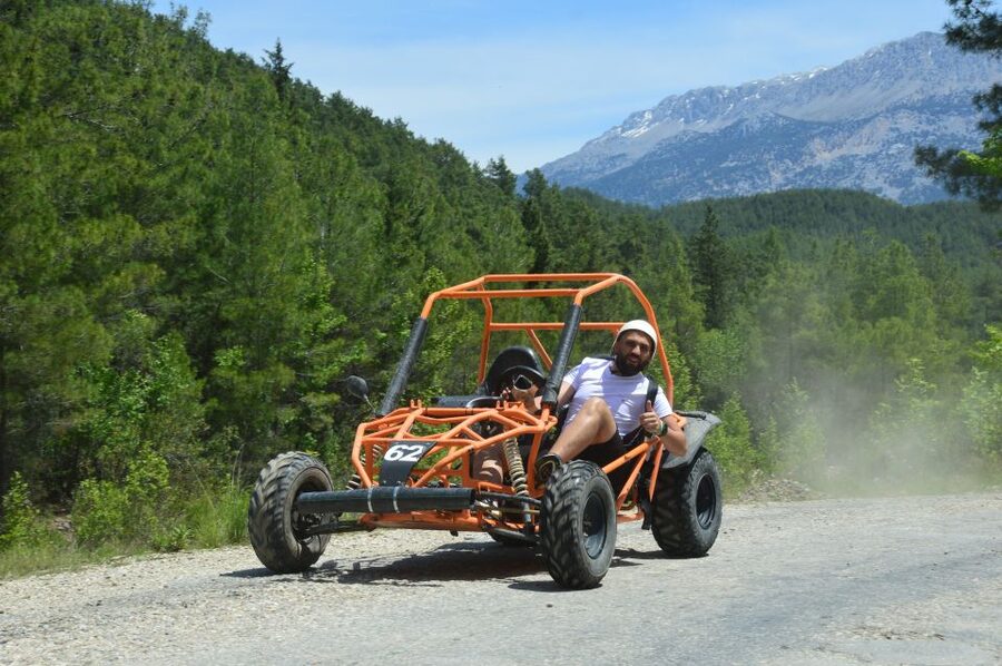 From Side City : Fully Combo Zipline, Quad Safari, Rafting - Quad safari through the Taurus foothills