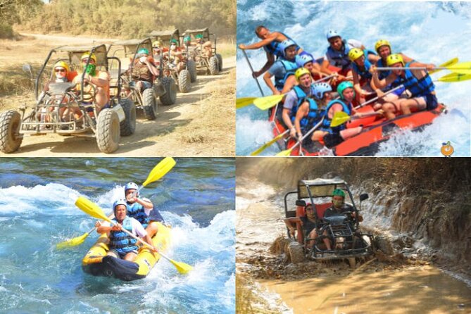 From Side: Rafting & Buggy Safari & Zıplayn with Lunch & Transfer - From Side to Köprülü Canyon National Park