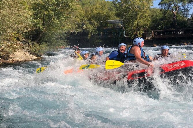 From Side: Rafting & Buggy Safari & Zıplayn with Lunch & Transfer - Rafting through an approximately 14-kilometer canyon
